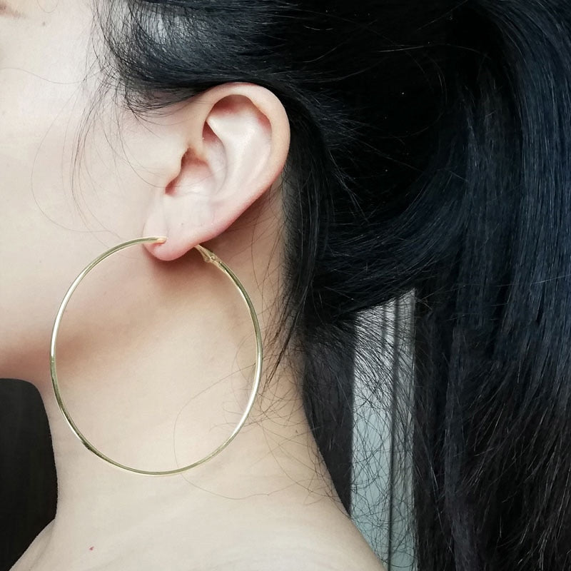 Super Big Hoop Earrings