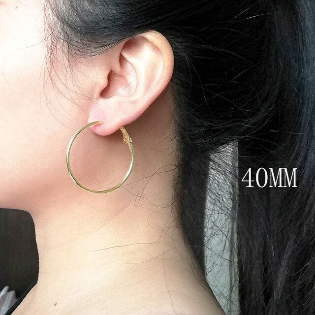Super Big Hoop Earrings