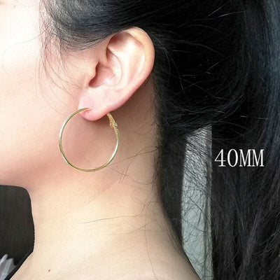 Super Big Hoop Earrings