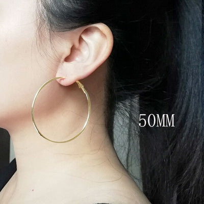 Super Big Hoop Earrings